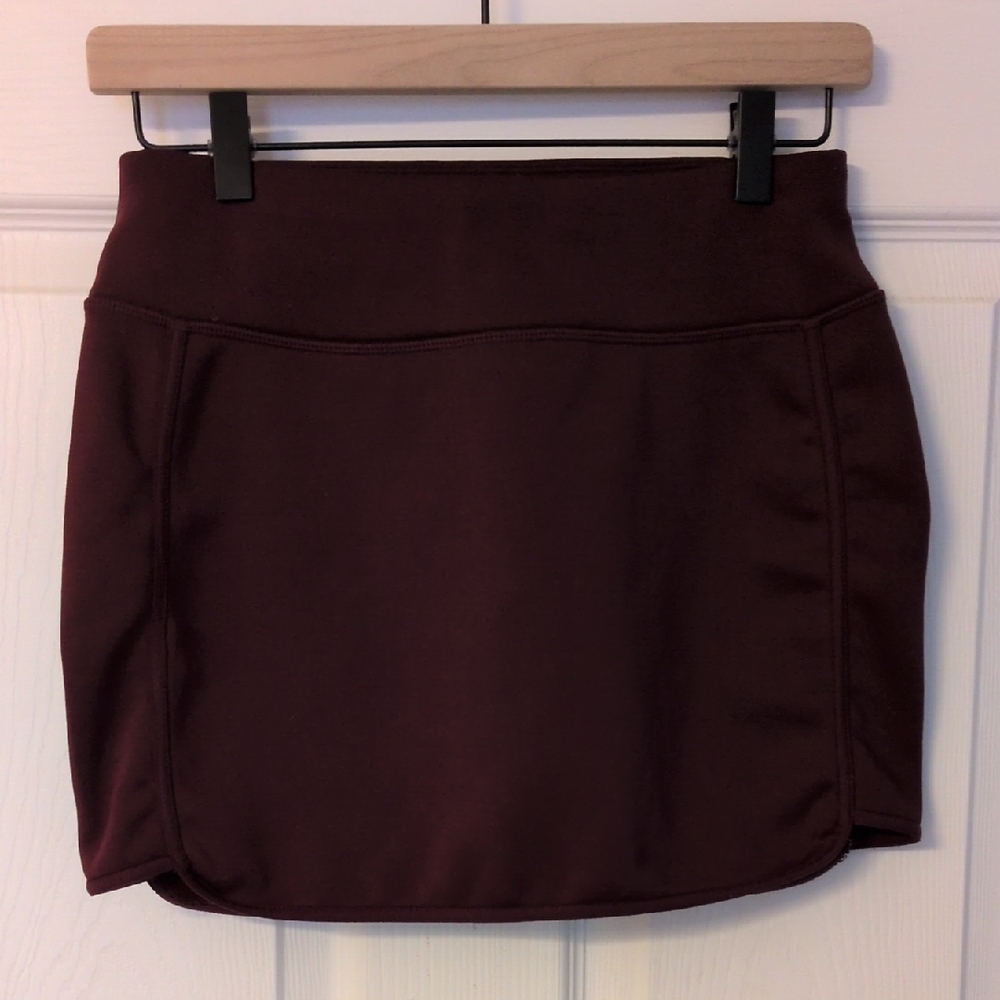 Athleta Dark Red Skirt
